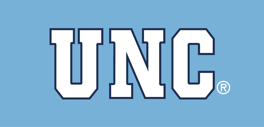 North Carolina Tar Heels 2015-Pres Wordmark Logo 13 vinyl decal